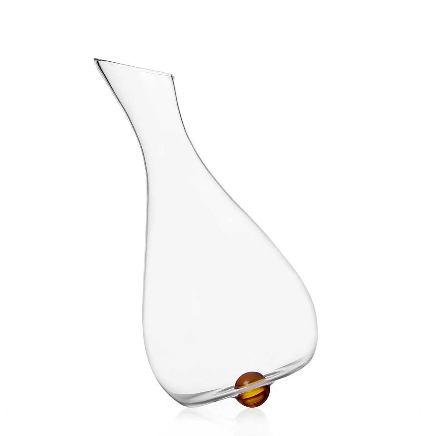 Ichendorf Milano Luna Tilting Decanter D. Amber 67.6 oz, MPN: IC313.252, UPC: 790955296909