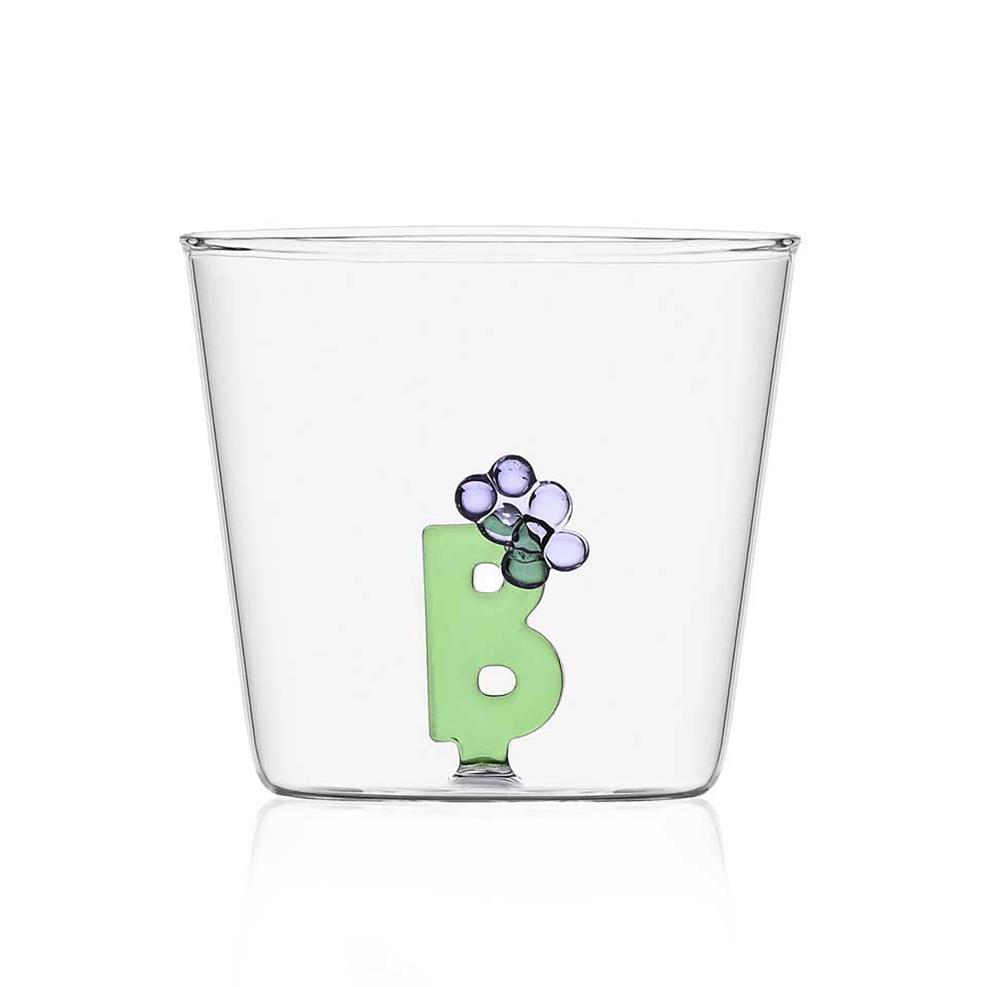Ichendorf Milano Greenwood Bloom Alphabet Tumbler B 11.8 oz, MPN: IC352.161, UPC: 790955376991