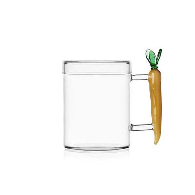 Ichendorf Milano Vegetables Mug with Lid Carrot 3.94 4.33 Inch, MPN: IC354.130, UPC: 790955387003