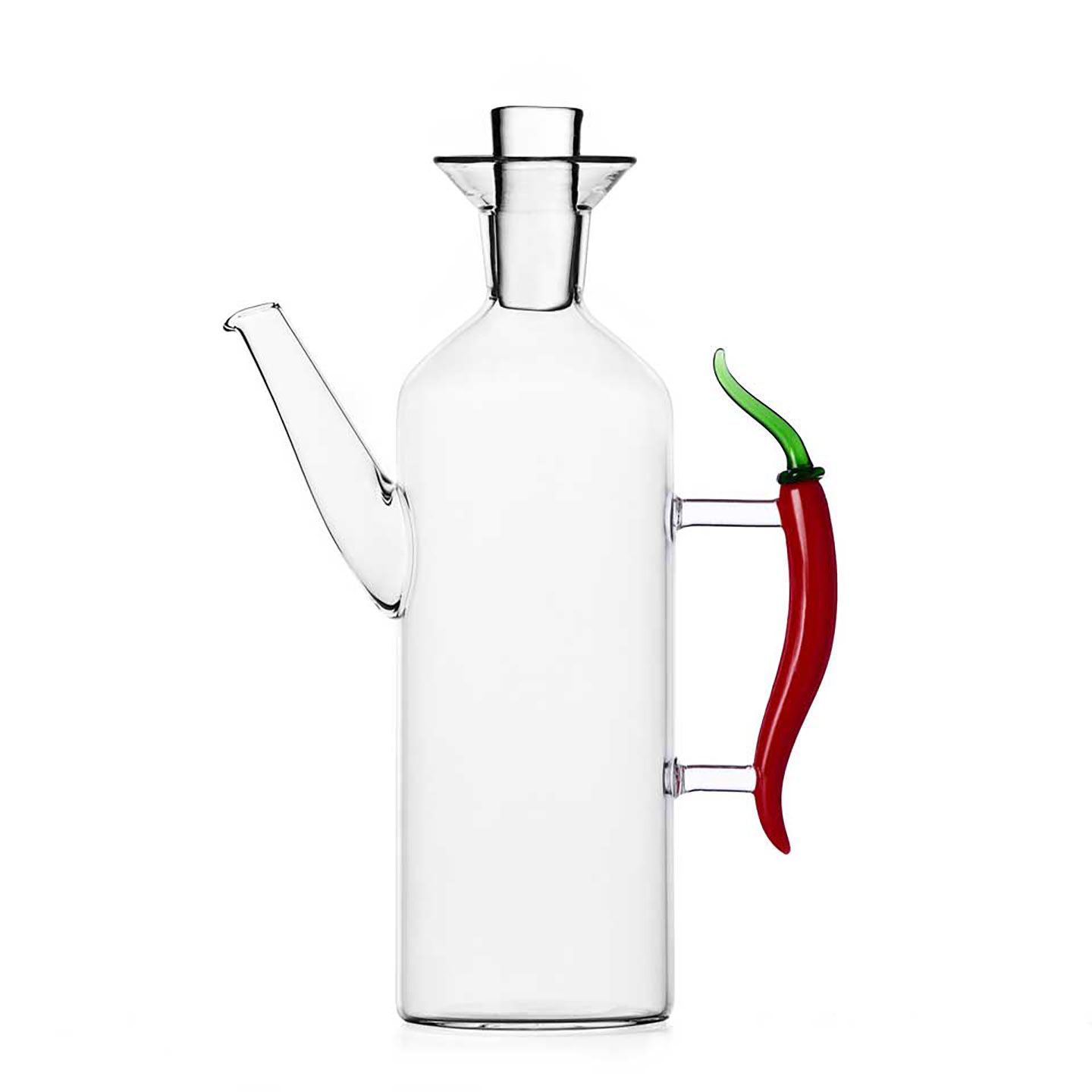 Ichendorf Milano Vegetables Big Oil Bottle with Hand le Chili Pepper 7.87 with 0.39 Inch, MPN: IC35…