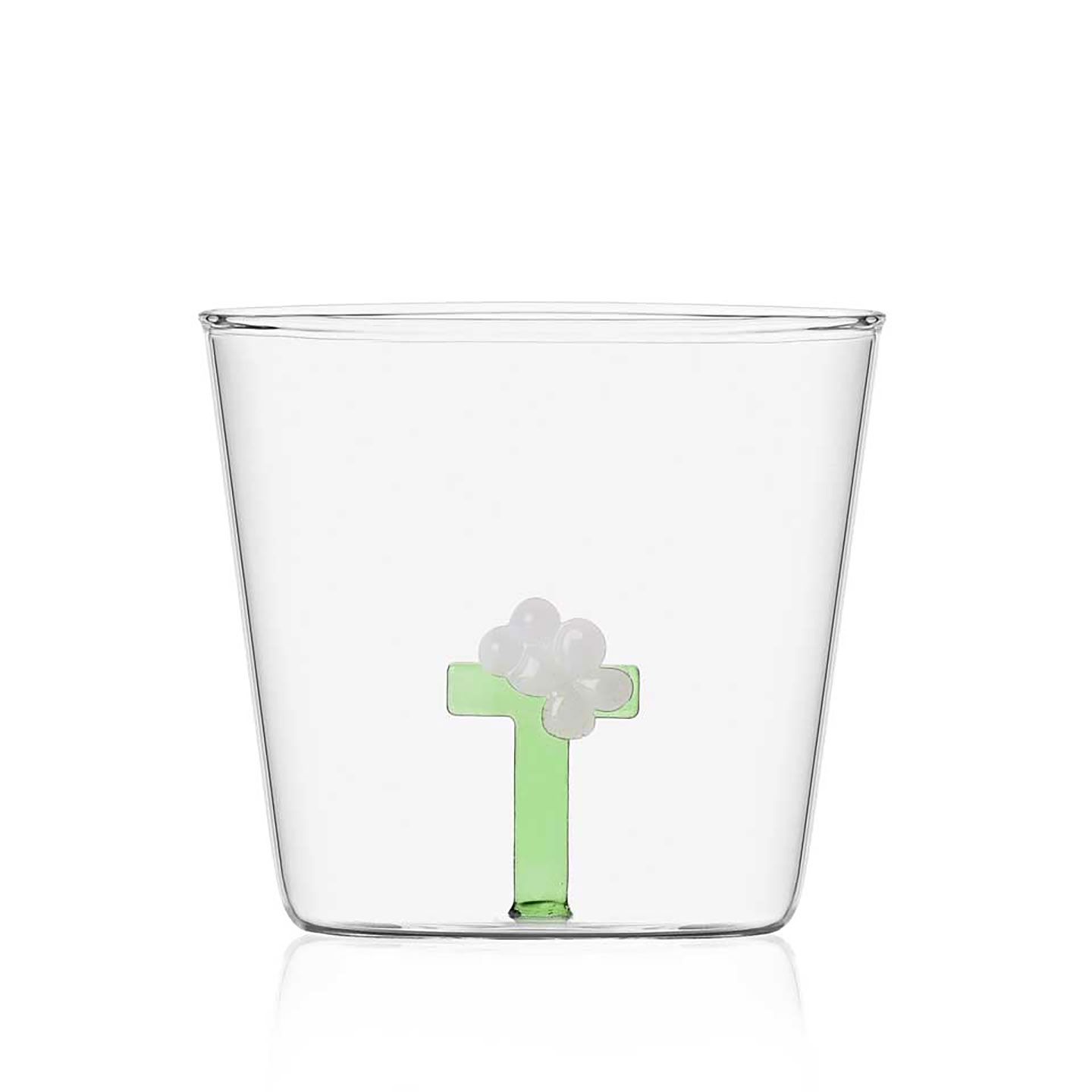 Ichendorf Milano Greenwood Bloom Alphabet Tumbler T 11.8 oz, MPN: IC352.179, UPC: 790955377172