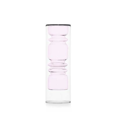 Ichendorf Milano Rings Pink Vase 11.81 Inch, MPN: IC372.895, UPC: 790955380004