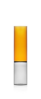 Ichendorf Milano Bamboo Groove Vase Smoke Amber 11.81 Inch, MPN: IC367.202, UPC: 790955374041