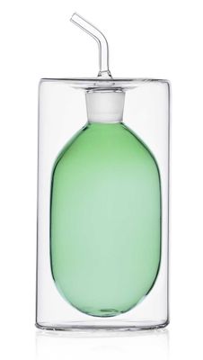 Ichendorf Milano Cilindro Colore Oil Bottle Green 8.5 oz, MPN: IC370.067, UPC: 790955375499