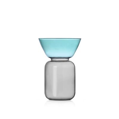 Ichendorf Milano Gelee Vase SmokePetrol Small 6.5 Inch, MPN: IC313.208, UPC: 790955296701