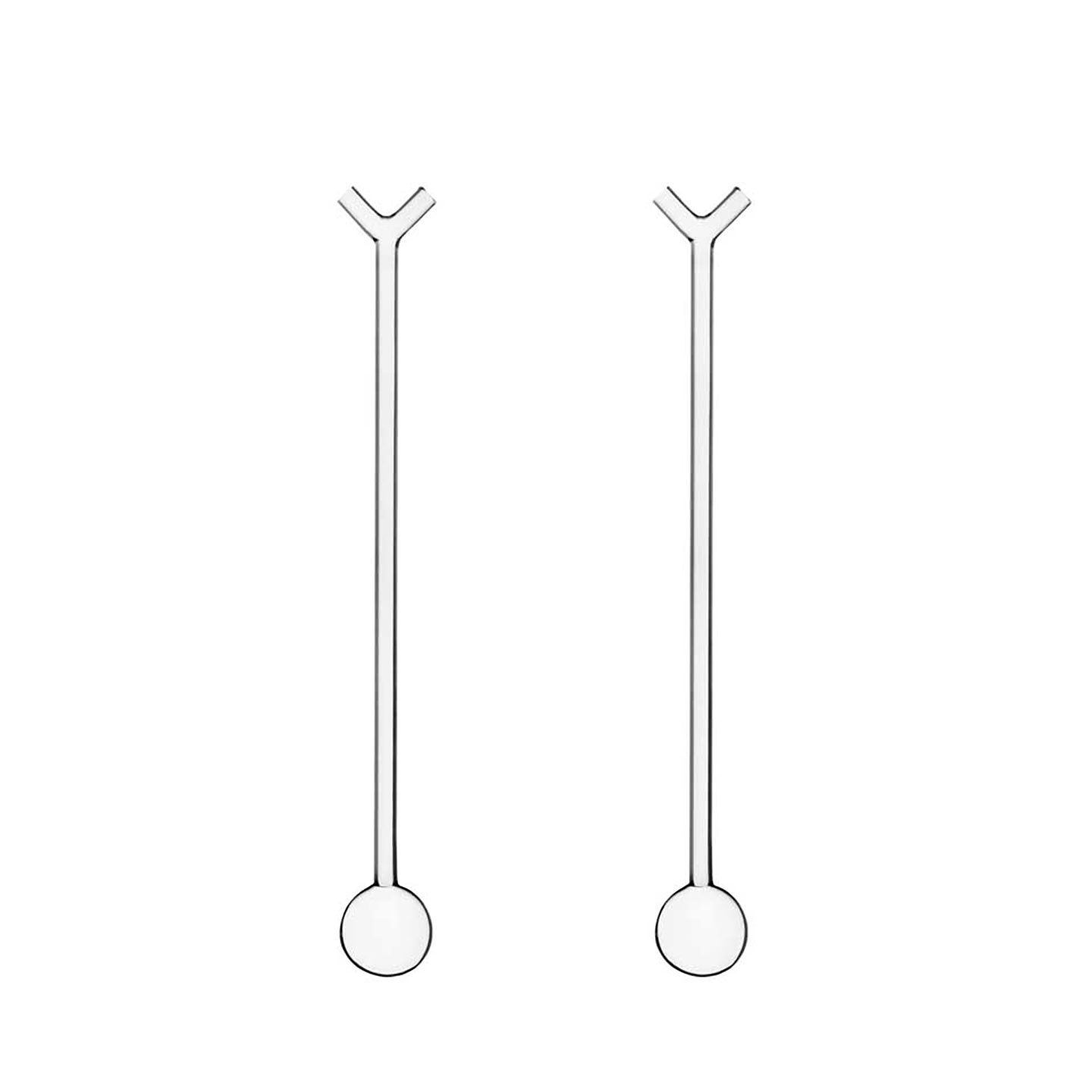 Ichendorf Milano Amaranta Set 2 Spoons Clear 7.87 in, MPN: IC313.061, UPC: 790955386259
