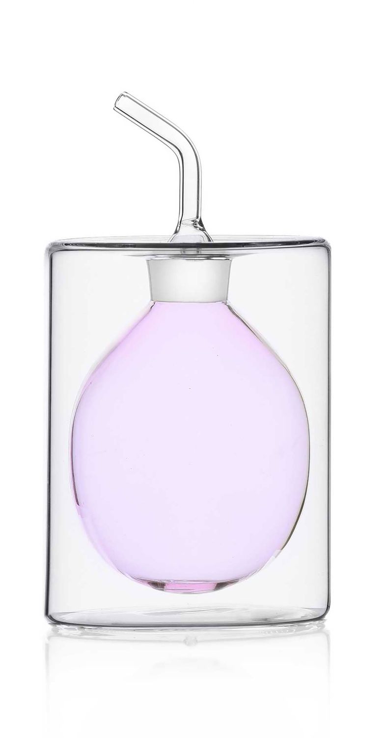 Ichendorf Milano Cilindro Colore Oil Bottle Pink 5.1 oz, MPN: IC370.070, UPC: 790955375529