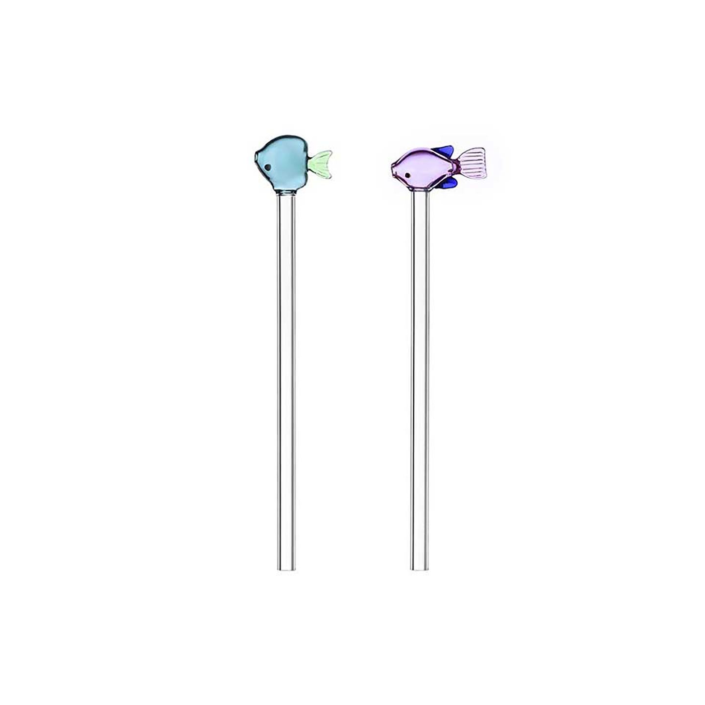 Ichendorf Milano Marine Garden 2 Straws Lilac and Green Fish + 1 Brush, MPN: IC352.262, UPC: 790955…