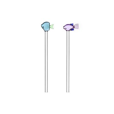 Ichendorf Milano Marine Garden 2 Straws Lilac and Green Fish + 1 Brush, MPN: IC352.262, UPC: 790955…