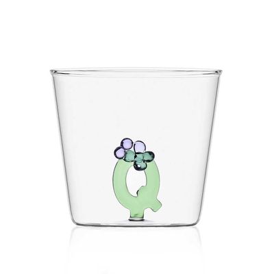 Ichendorf Milano Greenwood Bloom Alphabet Tumbler Q 11.8 oz, MPN: IC352.176, UPC: 790955377141