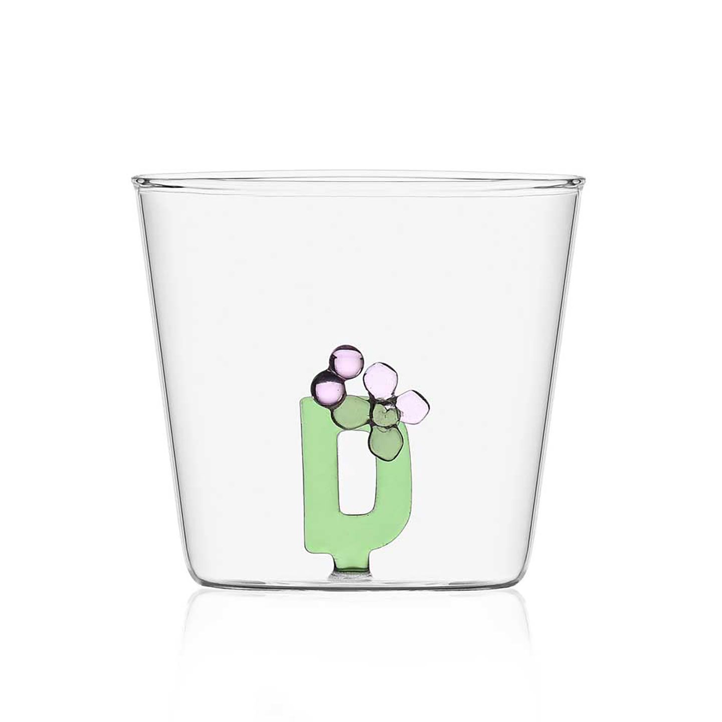 Ichendorf Milano Greenwood Bloom Alphabet Tumbler D 11.8 oz, MPN: IC352.163, UPC: 790955377011
