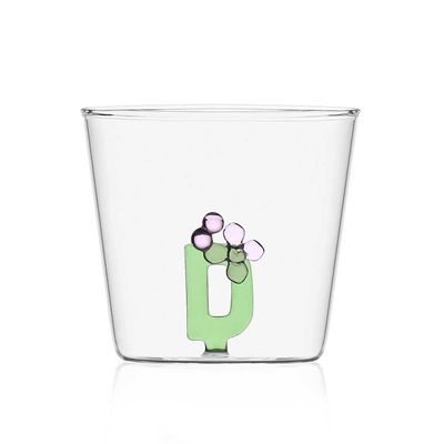 Ichendorf Milano Greenwood Bloom Alphabet Tumbler D 11.8 oz, MPN: IC352.163, UPC: 790955377011
