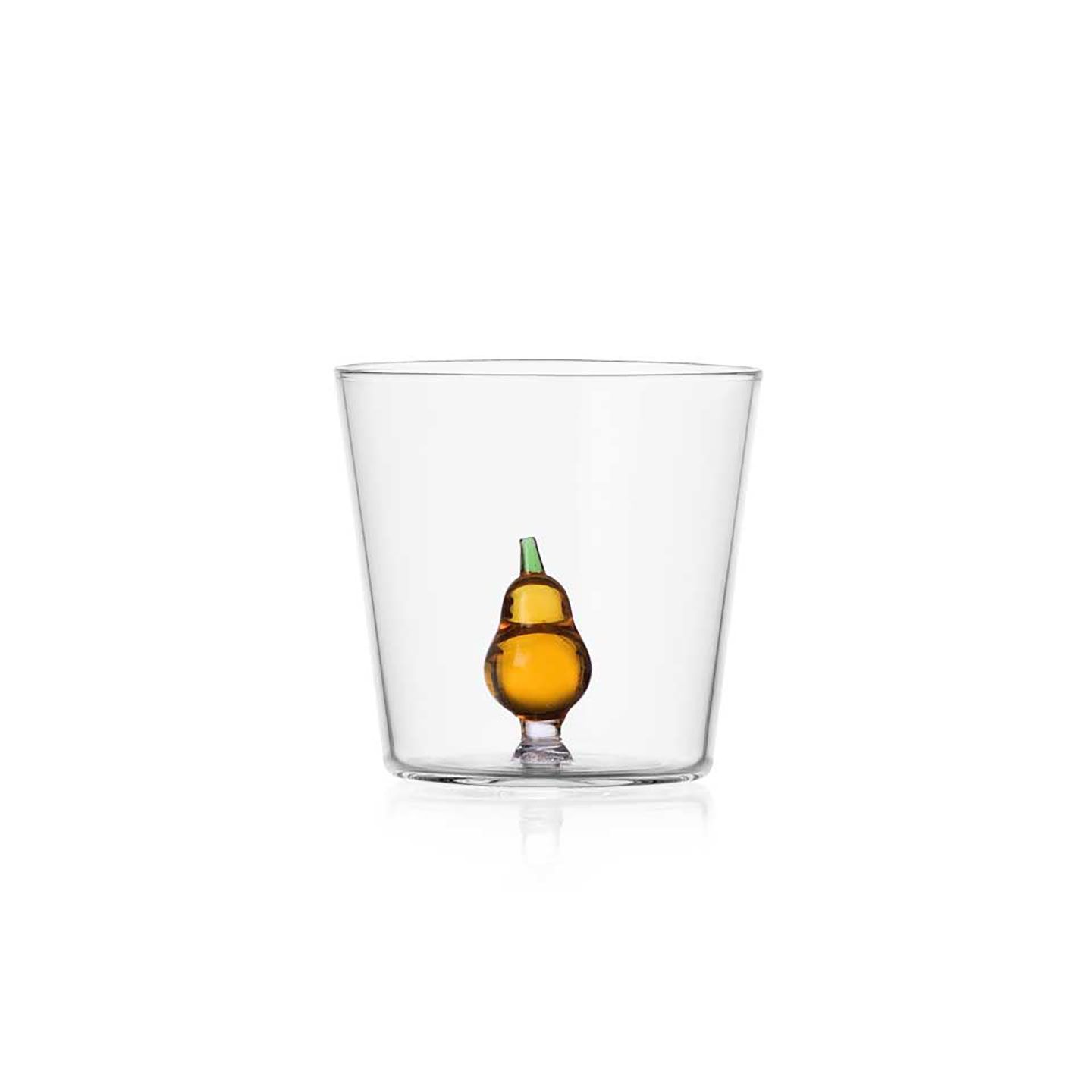 Ichendorf Milano Fruits &amp; Flowers 2 Piece Tumblers Pear 11.8 oz, MPN: IC354.243-2, UPC: 790955296527