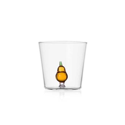 Ichendorf Milano Fruits &amp; Flowers 2 Piece Tumblers Pear 11.8 oz, MPN: IC354.243-2, UPC: 790955296527