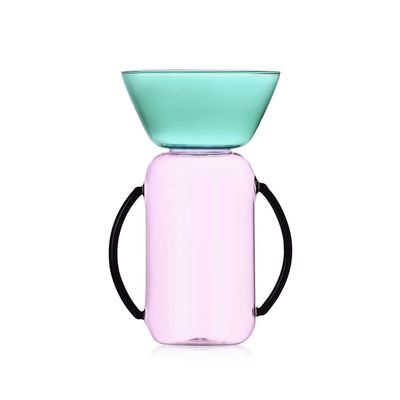 Ichendorf Milano Gelee Vase PinkPetrol Medium 9.84 Inch, MPN: IC313.209, UPC: 790955296718