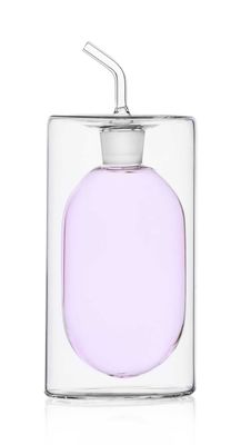 Ichendorf Milano Cilindro Colore Oil Bottle Pink 8.5 oz, MPN: IC370.066, UPC: 790955375482