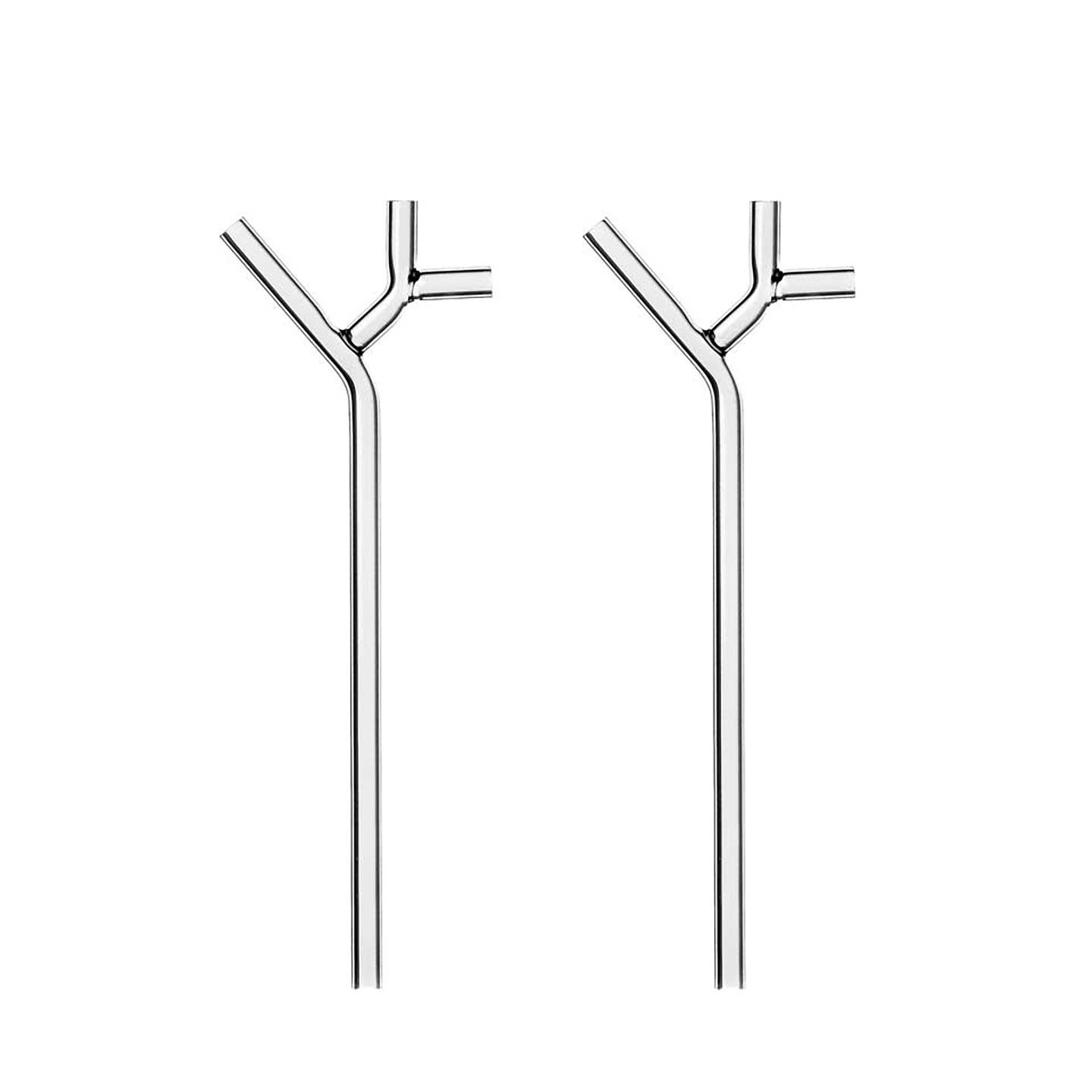 Ichendorf Milano Amaranta Set 2 Straws Clear 9.06 in, MPN: IC313.063, UPC: 790955386273