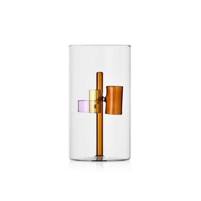 Ichendorf Milano Iris Vase 3 Amber 7.87 Inch, MPN: IC313.090, UPC: 790955386624