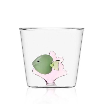 Ichendorf Milano Marine Garden Tumbler Green Fish Pink Seaweed 11.5 oz, MPN: IC352.059, UPC: 790955…