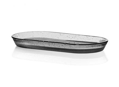 Ichendorf Milano Bollo Tray Smoke 10.23 x 5.12 Inch Diameter, MPN: IC312.072, UPC: 790955374546