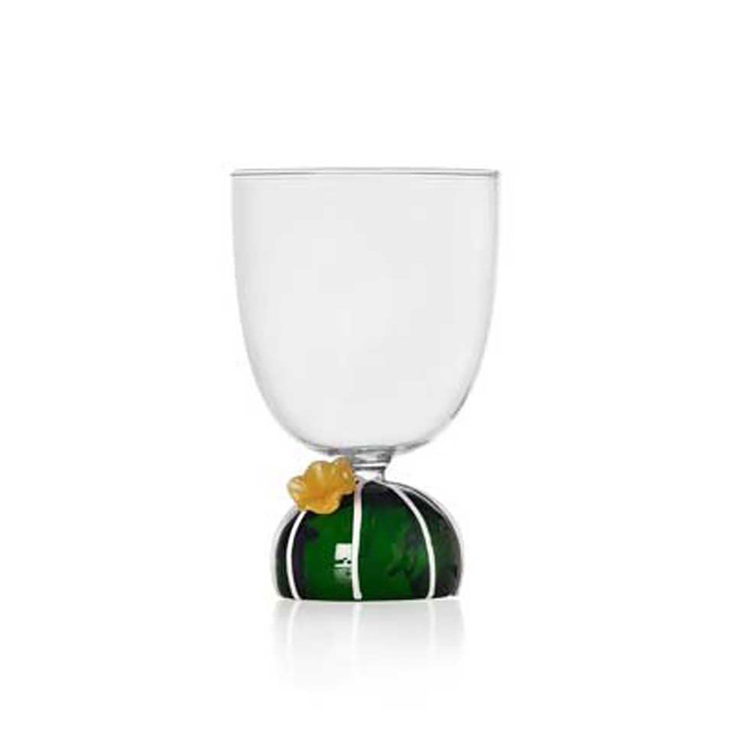 Ichendorf Milano Desert Plants Water Glass Yellow Flower 10.8 oz, MPN: IC352.069, UPC: 790955375826
