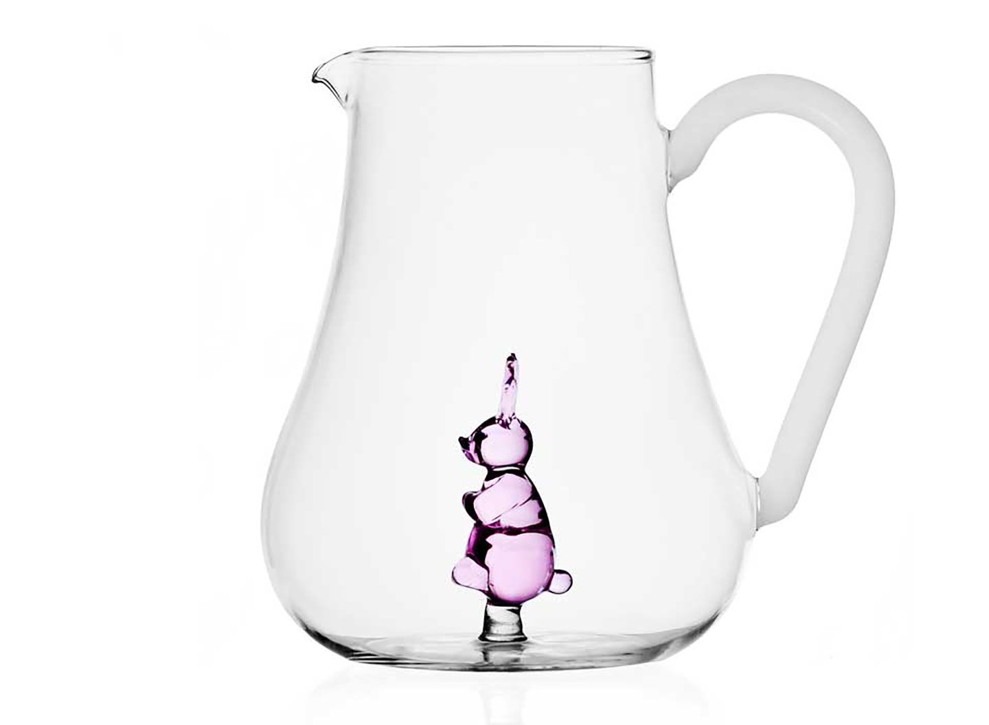 Ichendorf Milano Animal Farm Pitcher Pink Rabbit 50.7 oz, MPN: IC352.378, UPC: 790955373419