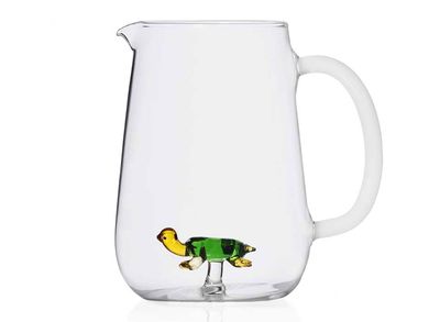 Ichendorf Milano Animal Farm Pitcher Green Turtle 57.5 oz, MPN: IC352.381, UPC: 790955373402