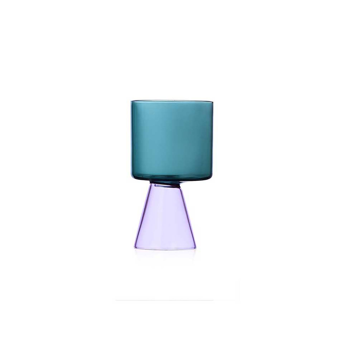 Ichendorf Milano Travasi Glass Pink Petrol 11.8 oz, MPN: IC312.185, UPC: 790955381025