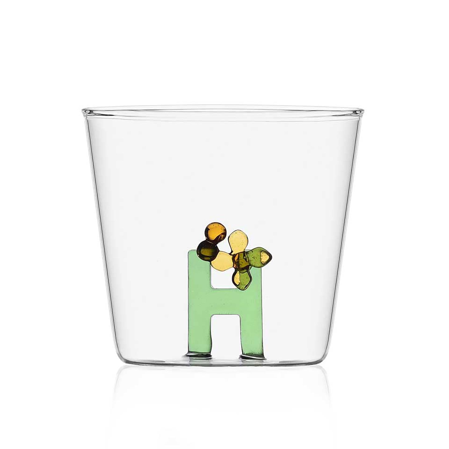 Ichendorf Milano Greenwood Bloom Alphabet Tumbler H 11.8 oz, MPN: IC352.167, UPC: 790955377059