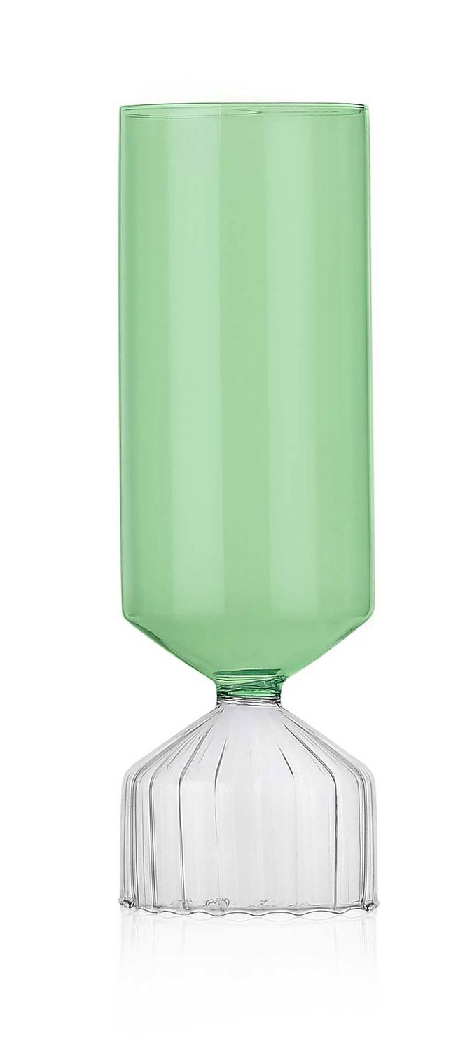 Ichendorf Milano Bouquet Colore Vasi Short Vase Clear Green 11 Inch, MPN: IC367.169, UPC: 790955375…