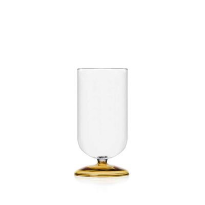 Ichendorf Milano Bloom Stemmed Glass Yellow 16.9 oz, MPN: IC313.114, UPC: 790955296275