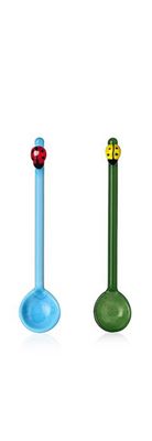 Ichendorf Milano Fruits &amp; Flowers 2 Coffeespoons with Ladybug 4.72 in, MPN: IC352.198, UPC: 7909553…