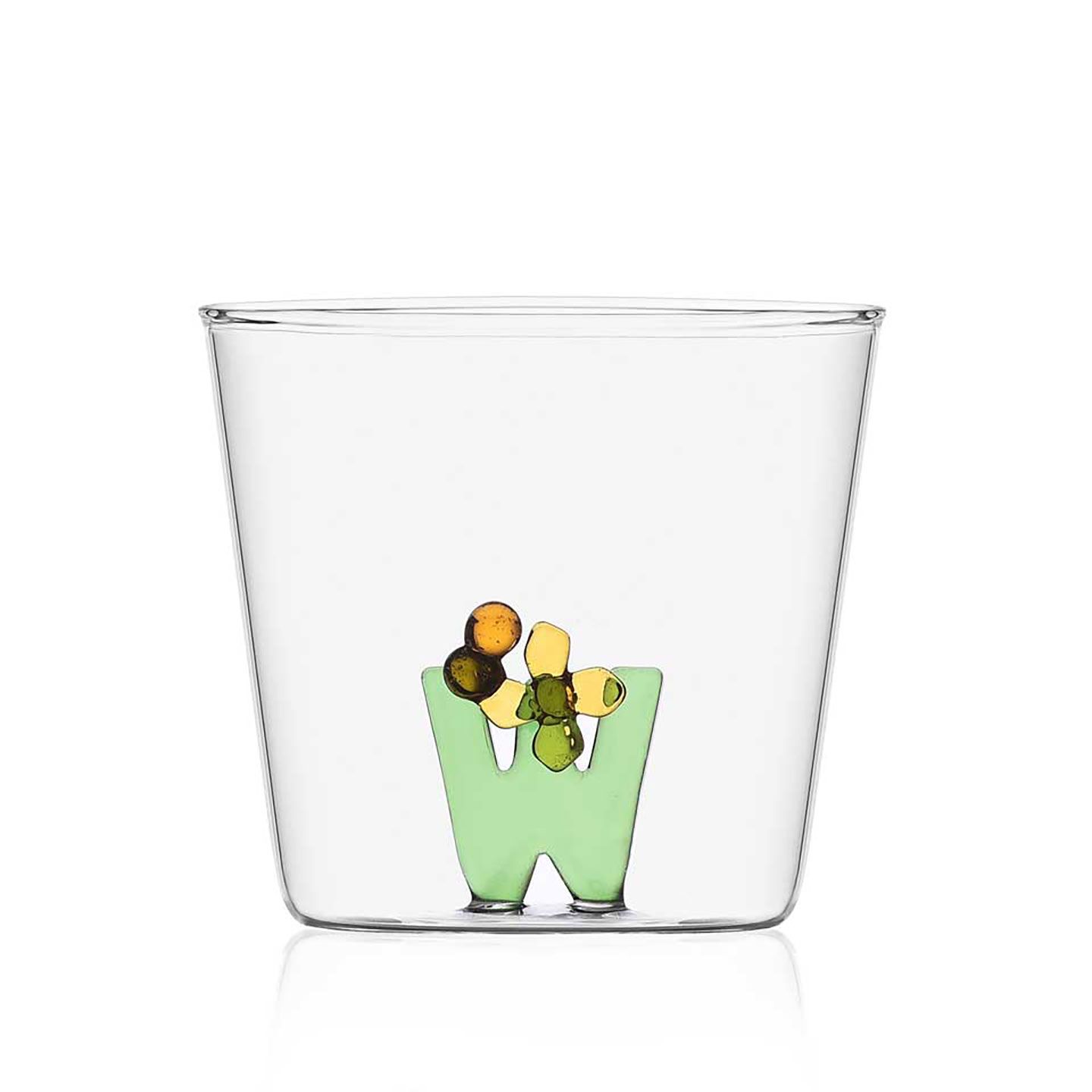 Ichendorf Milano Greenwood Bloom Alphabet Tumbler W 11.8 oz, MPN: IC352.182, UPC: 790955377202