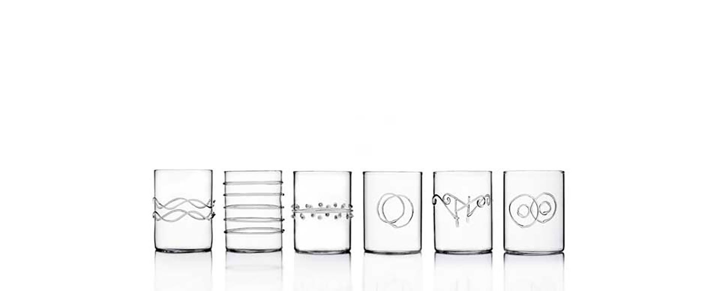 Ichendorf Milano Deco Clear 6 Piece Shot Assorted 3.4 oz, MPN: IC352.008, UPC: 790955375680