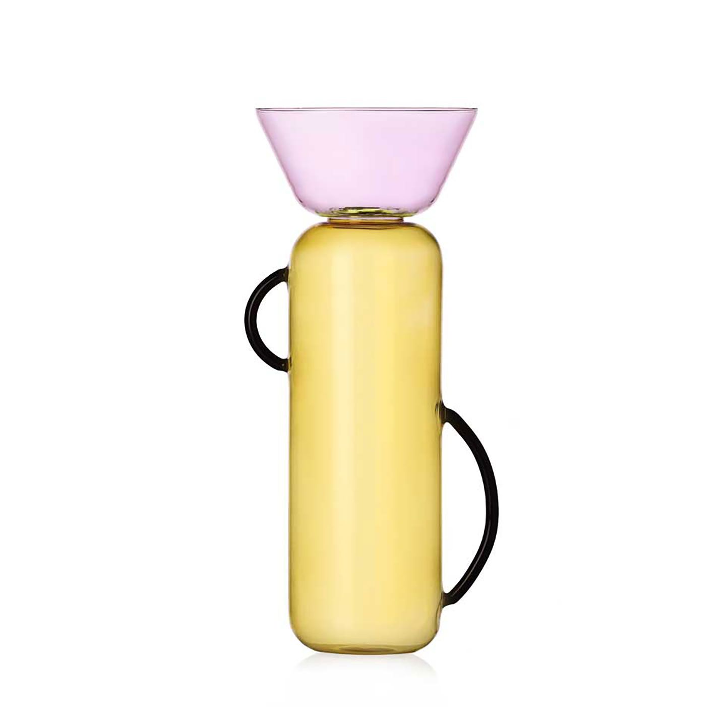 Ichendorf Milano Gelee Vase Yellow Pink Big 13.78 Inch, MPN: IC313.200, UPC: 790955296688