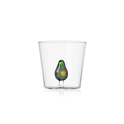 Ichendorf Milano Fruits &amp; Flowers 2 Piece Tumblers Avocado 11.8 oz, MPN: IC354.238-2, UPC: 79095529…