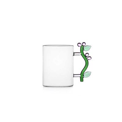Ichendorf Milano Botanica Mug Pink Flower 15.2 oz, MPN: IC354.034, UPC: 790955374928
