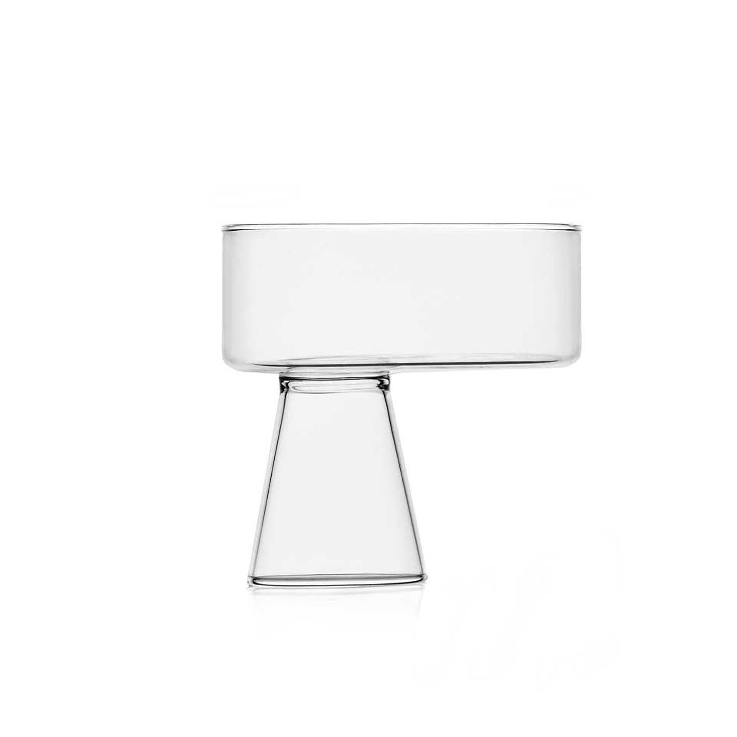 Ichendorf Milano Travasi Clear Rectangle Glass 10.1 oz, MPN: IC312.190, UPC: 790955386761