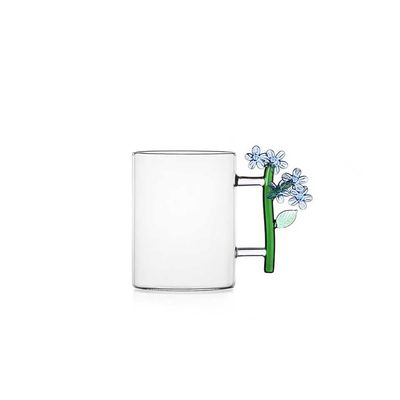 Ichendorf Milano Botanica Mug Light Blue Flower 15.2 oz, MPN: IC354.038, UPC: 790955374966
