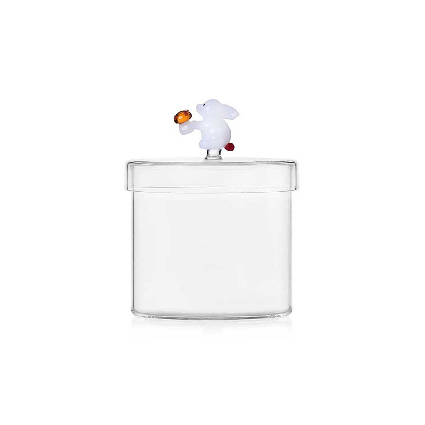Ichendorf Milano Alice Box White Rabbit With Amber Mushroom, MPN: IC352.090.30, UPC: 790955373174