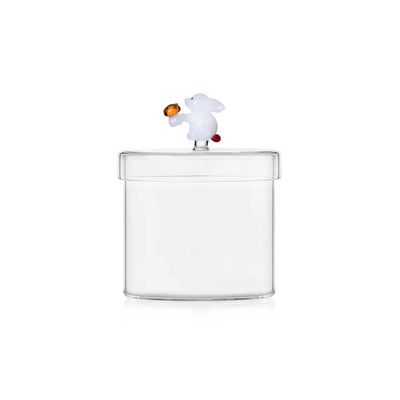 Ichendorf Milano Alice Box White Rabbit With Amber Mushroom, MPN: IC352.090.30, UPC: 790955373174