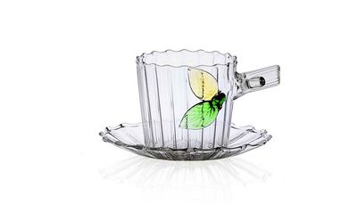 Ichendorf Milano Greenwood Coffee with Saucer Leaves 3.4 oz, MPN: IC3.520.129, UPC: 790955377509