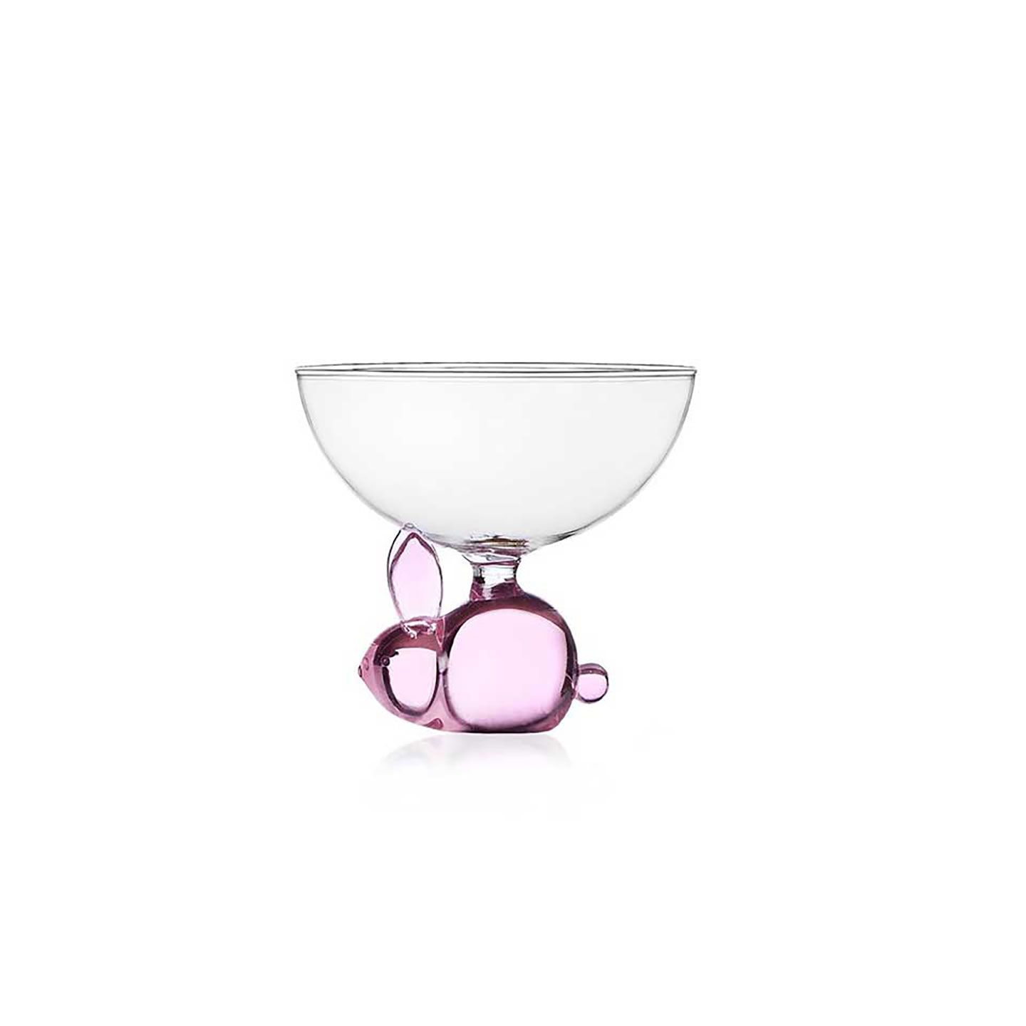 Ichendorf Milano Animal Farm Bowl Pink Rabbit, MPN: IC352.364, UPC: 790955373655