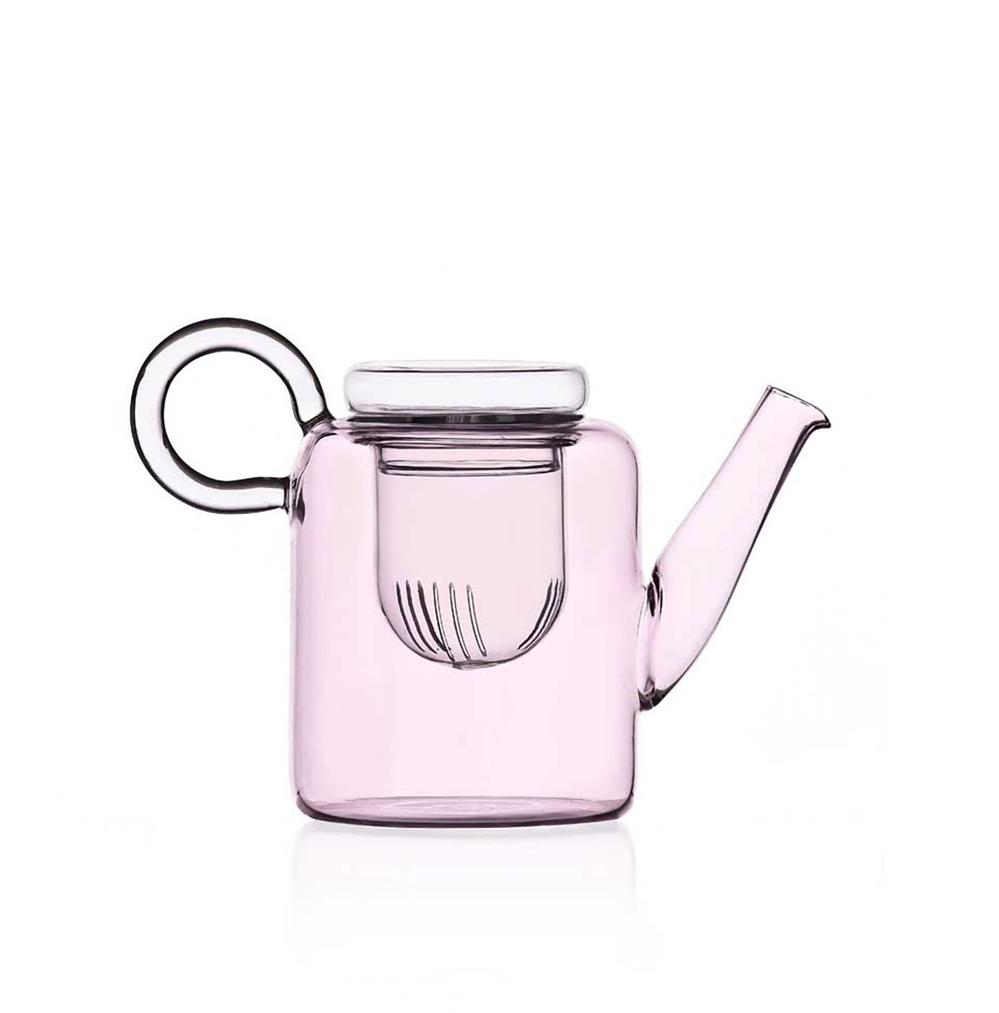 Ichendorf Milano Piuma Big Teapot Pink 23.7 oz, MPN: IC359.518R, UPC: 790955379404