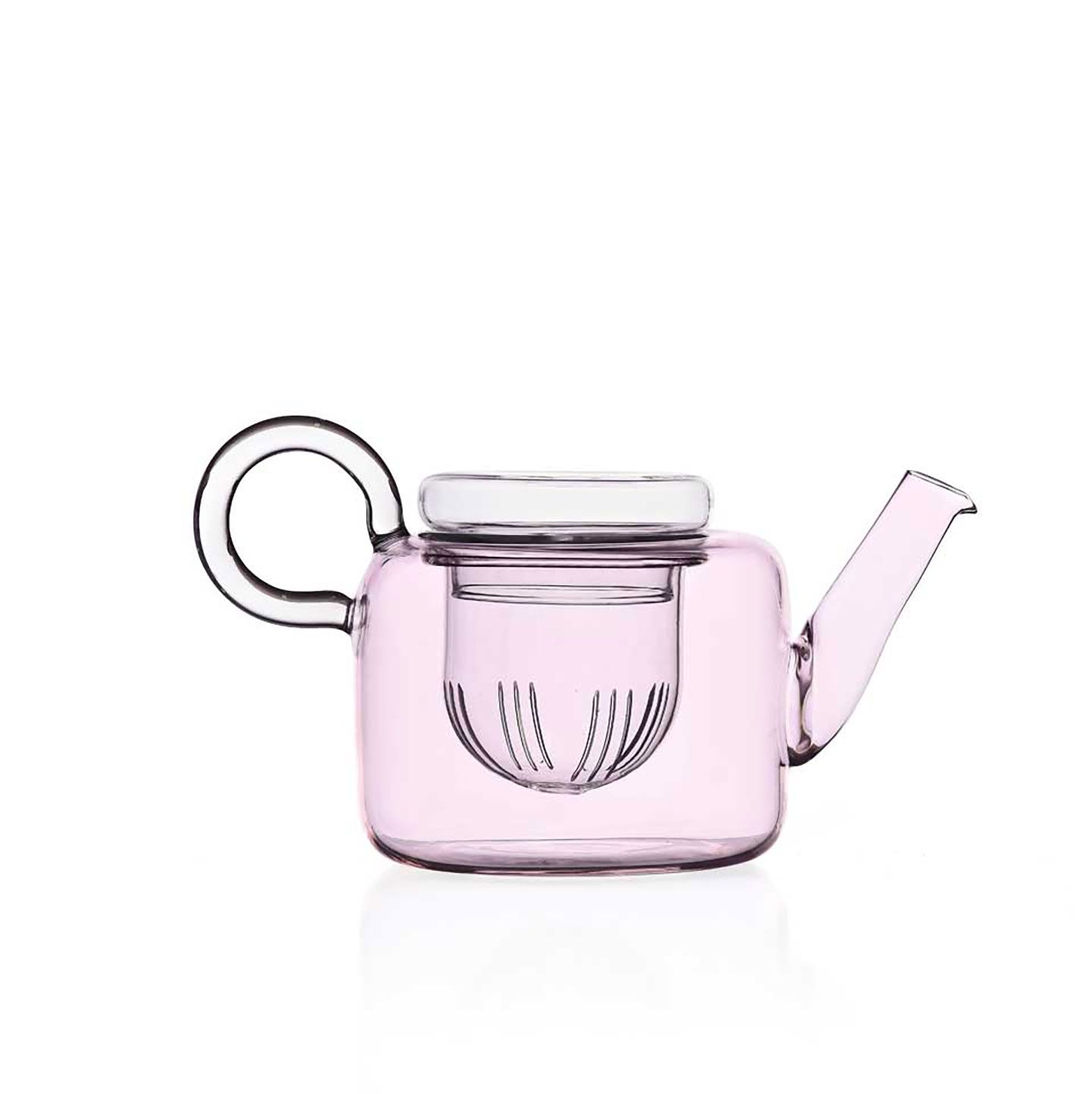 Ichendorf Milano Piuma Small Teapot Pink 20.3 oz, MPN: IC359.519R, UPC: 790955379411