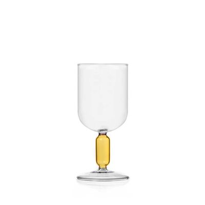 Ichendorf Milano Bloom Stemmed Glass Amber 11.8 oz, MPN: IC313.112, UPC: 790955296251