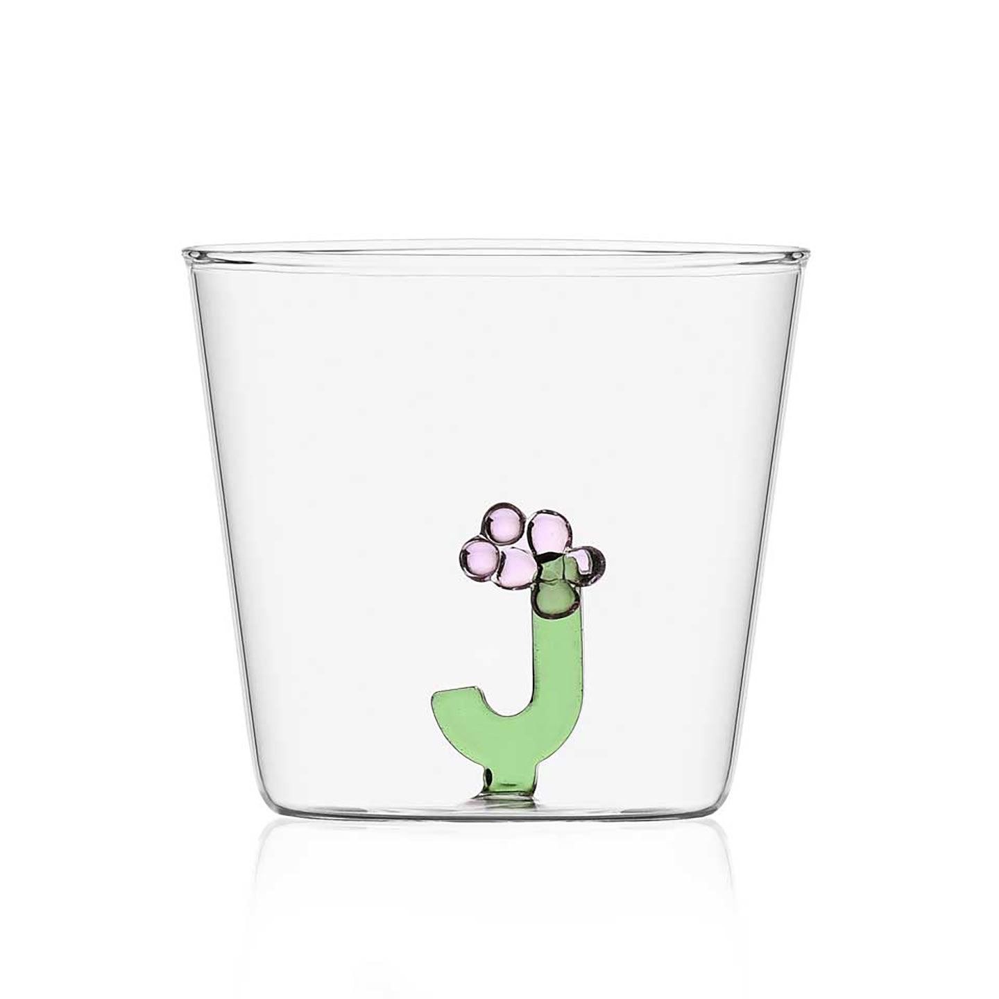 Ichendorf Milano Greenwood Bloom Alphabet Tumbler J 11.8 oz, MPN: IC352.169, UPC: 790955377073