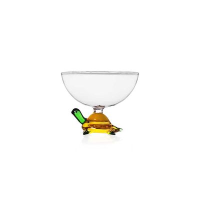Ichendorf Milano Animal Farm Bowl Amber Turtle, MPN: IC352.362, UPC: 790955373631