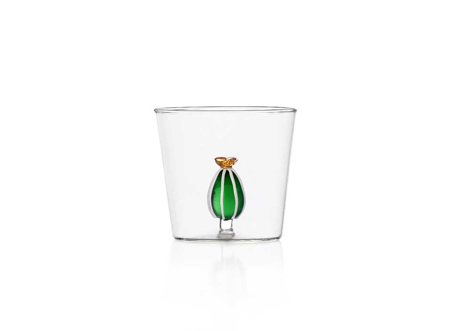 Ichendorf Milano Desert Plants Tumbler Cactus Amber Flower 11.8 oz, MPN: IC352.104, UPC: 7909553758…