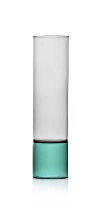 Ichendorf Milano Bamboo Groove Vase Green Smoke 14.57 Inch, MPN: IC367.196, UPC: 790955373983